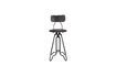 Miniature Ovid black Bar stool 10