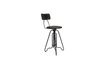 Miniature Ovid black Bar stool 6