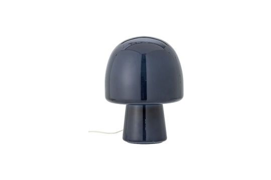 Paddy blue glass table lamp