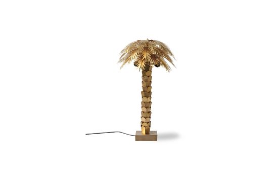 Palm Brass Lamp