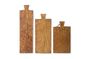 Miniature Passel Teak bread board Clipped