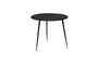 Miniature Pepper black Side table 45 centimeters Clipped