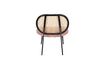 Miniature Pink Armchair with Rattan Spike 4