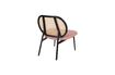 Miniature Pink Armchair with Rattan Spike 5
