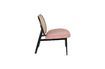 Miniature Pink Armchair with Rattan Spike 6