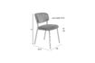 Miniature Pink fabric chair Jolien 10