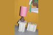 Miniature Pink iron lamp Don't Be Afraid of Colour 1