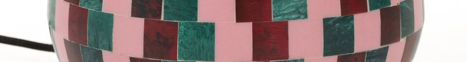 Material Details Pink iron lamp Don't Be Afraid of Colour