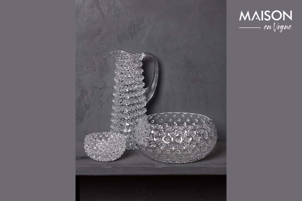 An elegant pitcher with a sophisticated design