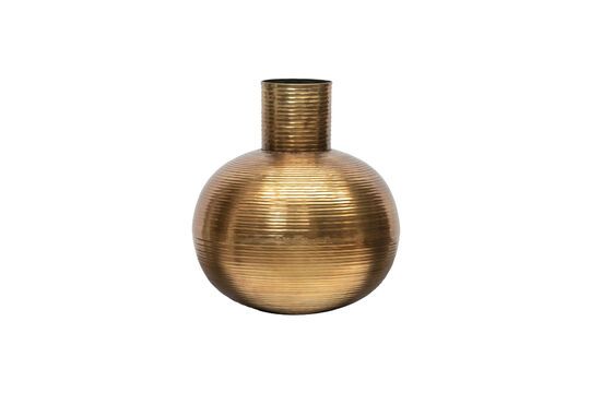 Pixie gold metal vase Clipped