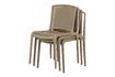 Miniature Plastic chair khaki Billie 4