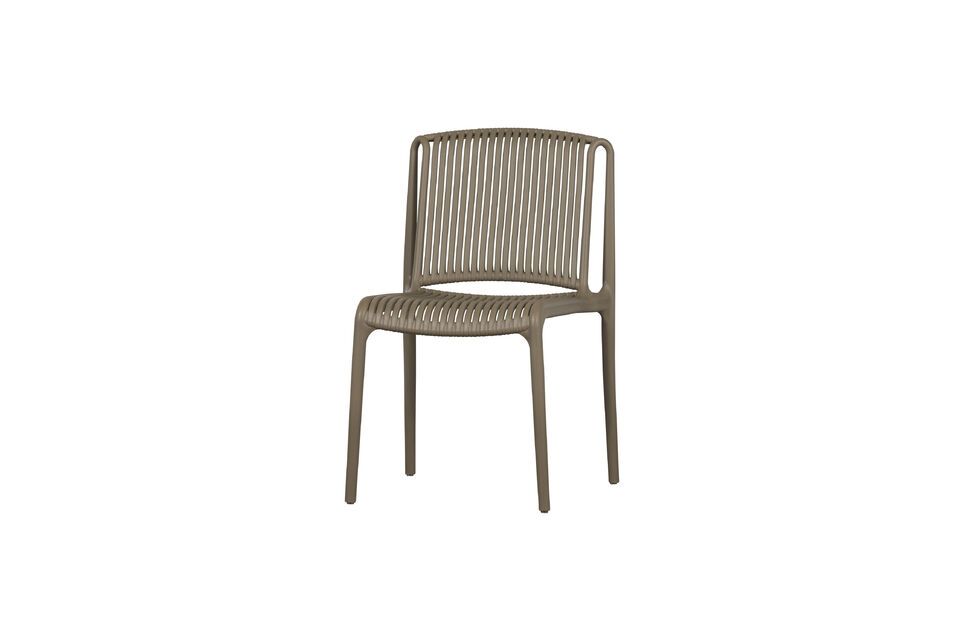 Plastic chair khaki Billie Woood