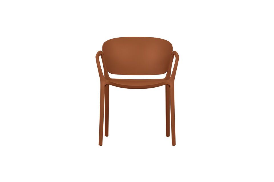 With a height of 75 cm and a seat height of 44 cm, it\'s comfortable for dining and relaxing