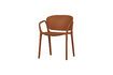 Miniature Plastic chair terracotta Bliss 1