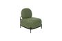 Miniature Polly green lounge chair Clipped