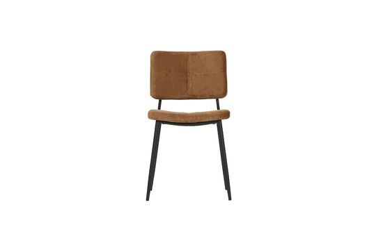 Polyester chair caramel Kaat Clipped