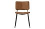 Miniature Polyester chair caramel Kaat Clipped