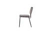 Miniature Polyester chair velvet antracite Kaat 4