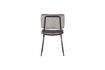Miniature Polyester chair velvet antracite Kaat 5