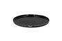 Miniature Porcelino Experience black dessert plate Clipped