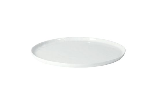 Porcelino White Serving Plate Clipped