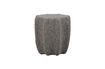 Miniature Pouf in light grey fabric Star 1