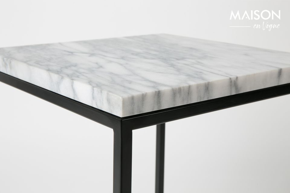 Power Marble Side Table - 6