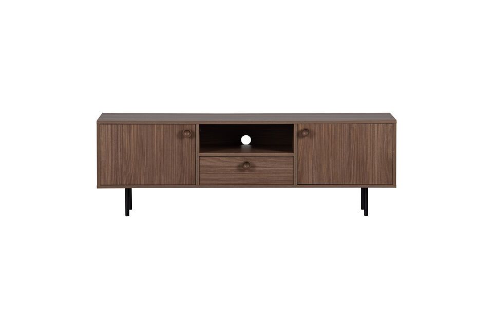 Prato brown walnut finish TV stand Woood