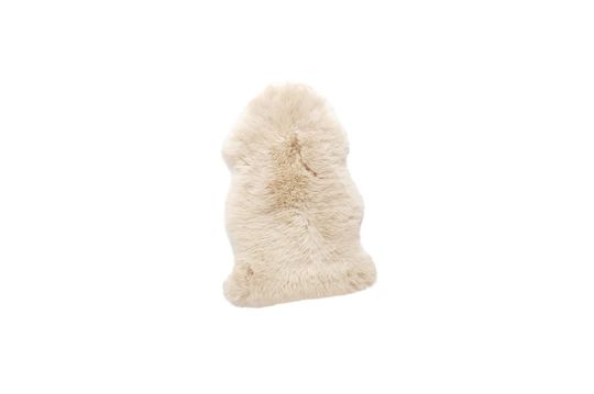 Prim White Sheepskin Rug Clipped