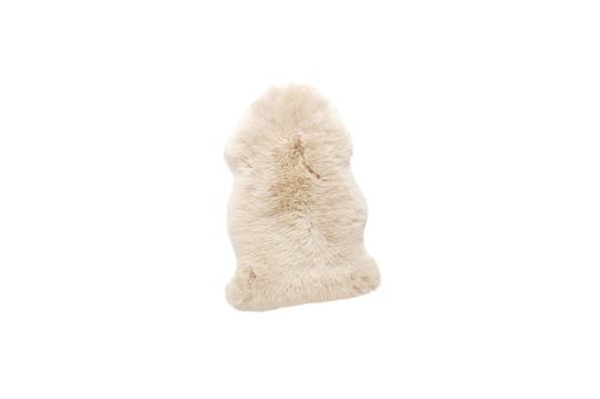 Prim White Sheepskin Rug Clipped