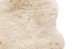 Miniature Prim White Sheepskin Rug 2