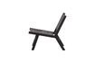 Miniature Puk black aluminum armchair 5