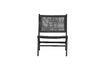 Miniature Puk black aluminum armchair 7