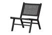 Miniature Puk black aluminum armchair 1