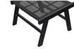 Miniature Puk black aluminum stool 7