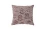 Miniature Purple cotton cushion Sofia Clipped