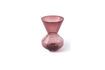 Miniature Purple glass vase Thick Neck 1