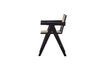 Miniature Rattan and black wood chair Gunn 4