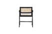 Miniature Rattan and black wood chair Gunn 5