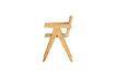 Miniature Rattan and wood chair Gunn 4