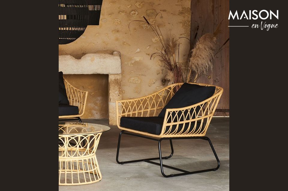 Rattan armchair Peratta Athezza