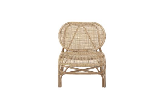 Rattan armchair Rosen Clipped