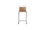 Miniature Rattan bar chair Gunnel Clipped