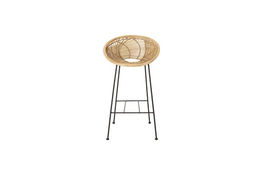 Rattan bar chair Yonne Clipped