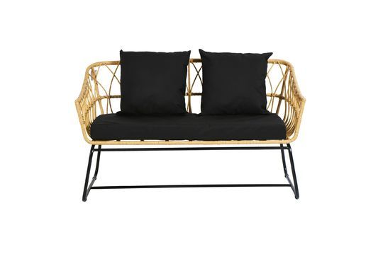 Rattan bench Peratta Clipped