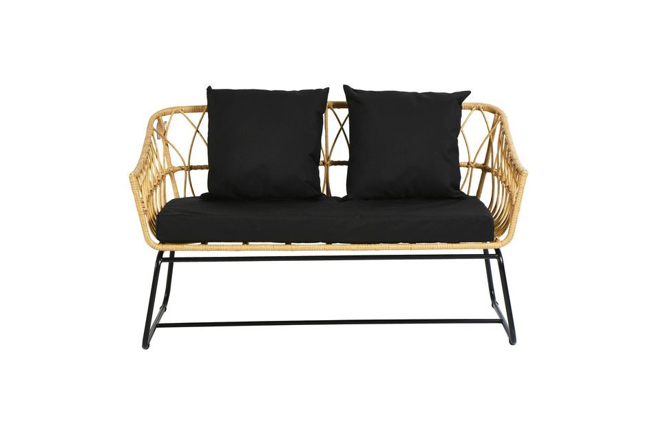 Rattan bench Peratta Athezza