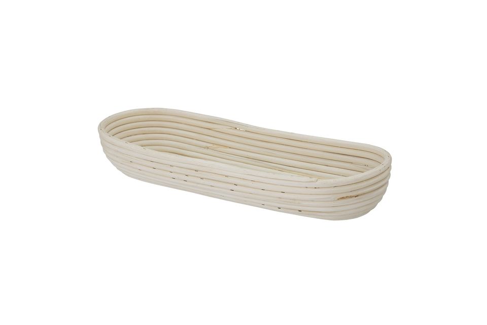The Filuka Proofing Basket from Bloomingville is a simple rattan basket that brings an organic