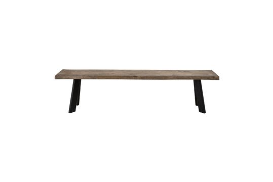 Raw Oak Brown Bench