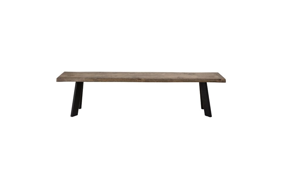 Raw Oak Brown Bench Bloomingville