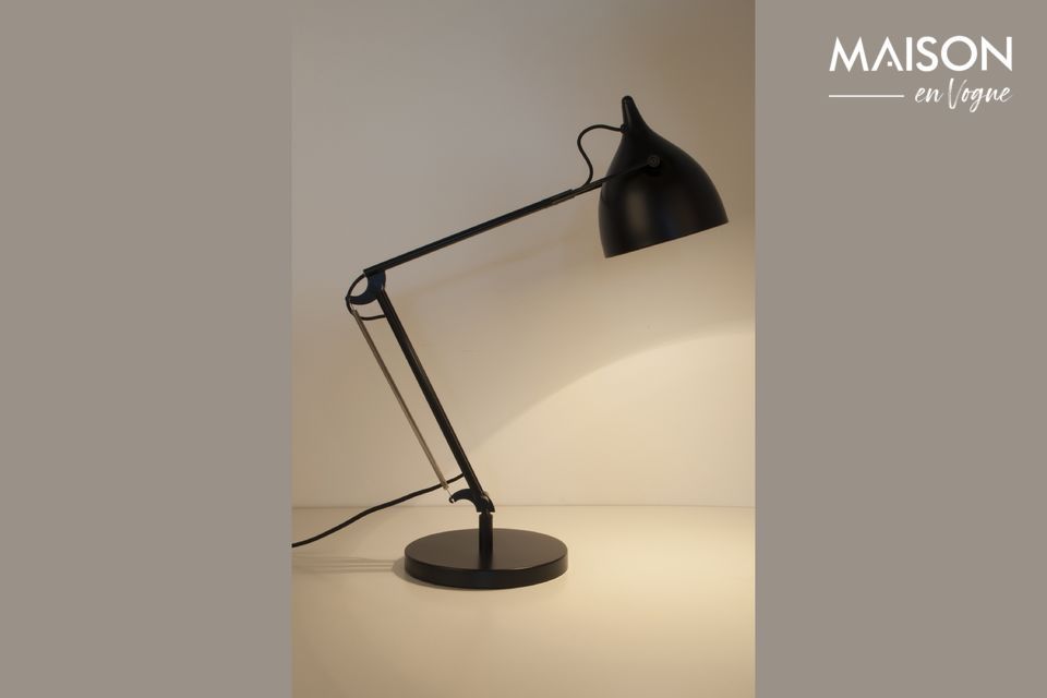 Reader Black Desk Lamp Matte - 5